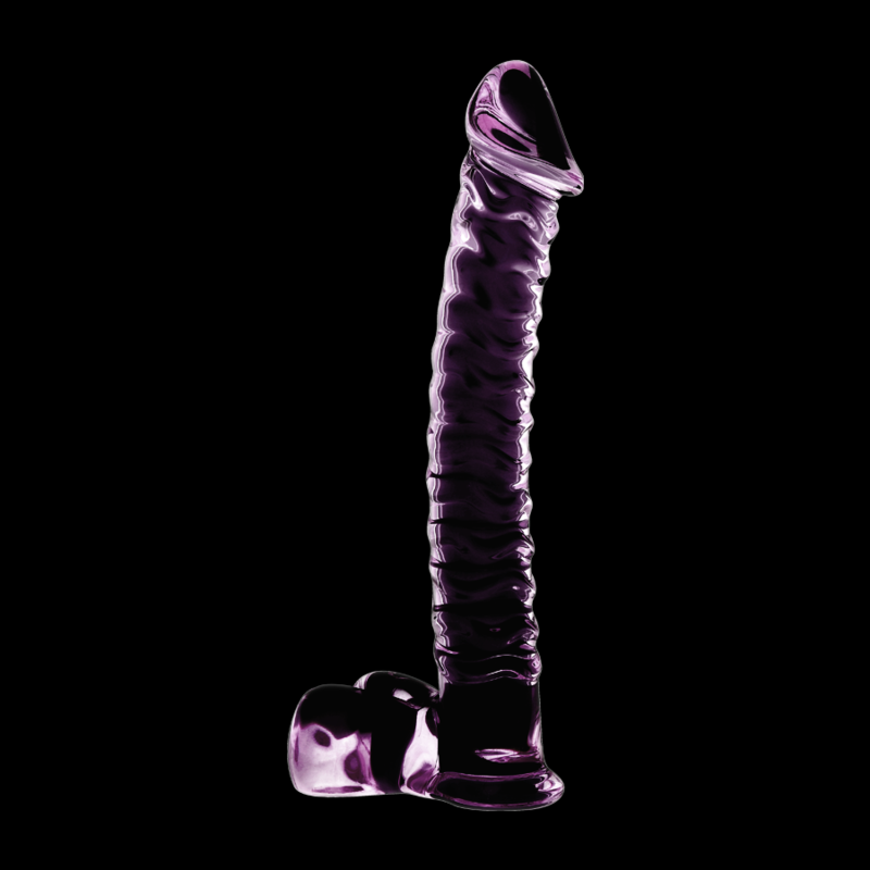 Gode en Verre Nebula Modèle 23 Transparent 21,5cm - Ibiza