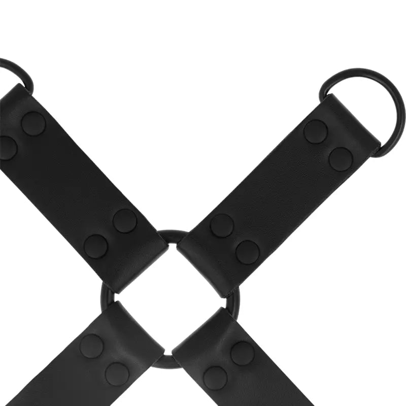 Attache Hogtie en X Intense Noir - Intense Fetish