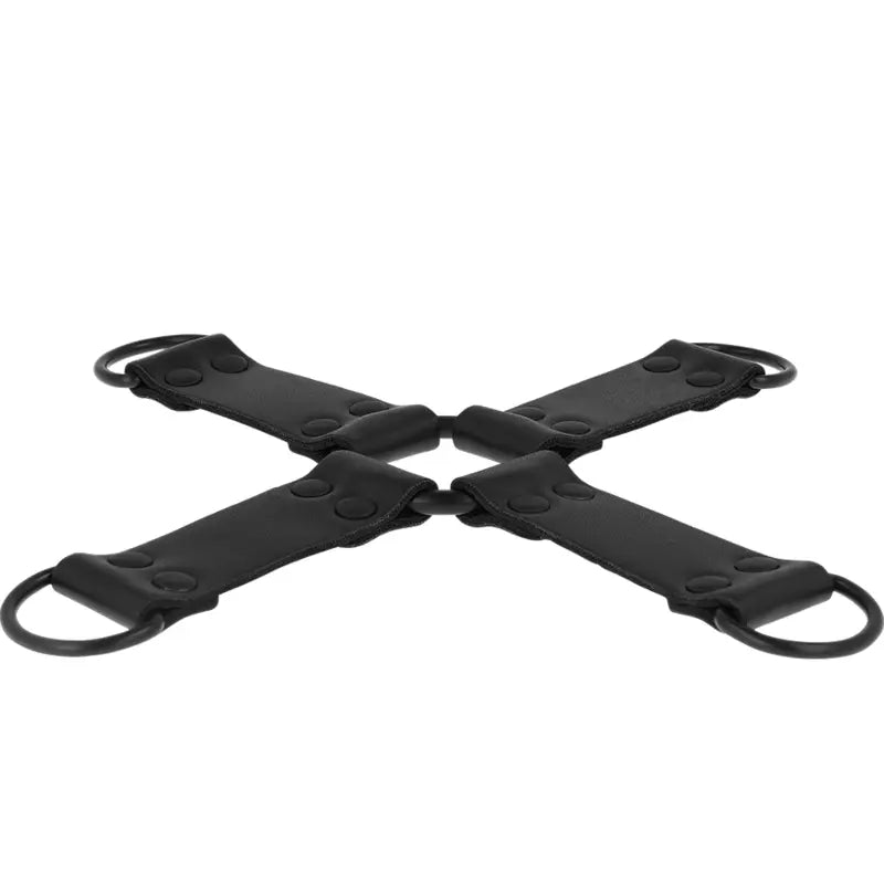 Attache Hogtie en X Intense Noir - Intense Fetish