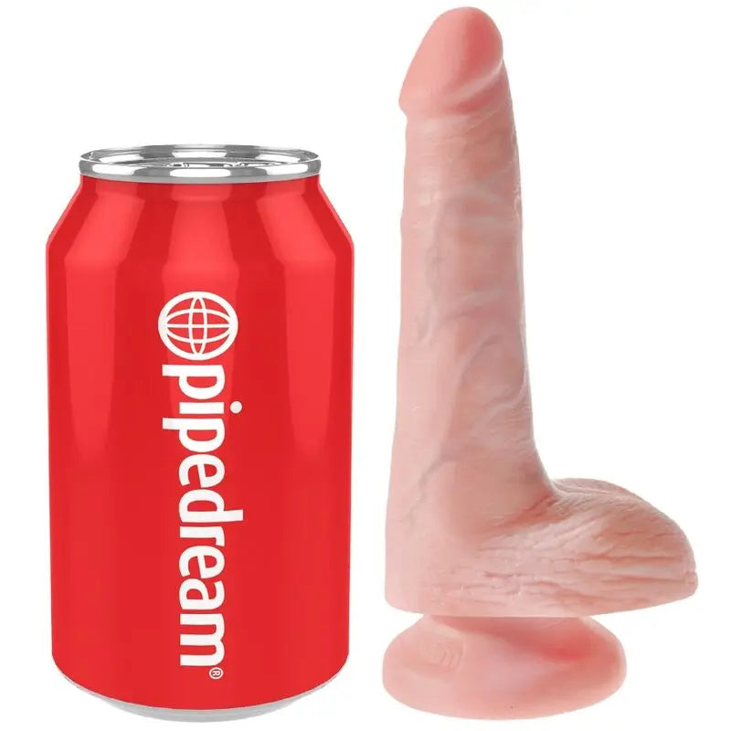 Realistischer King Cock Dildo mit Saugnapf 13,5 cm - Pipedream