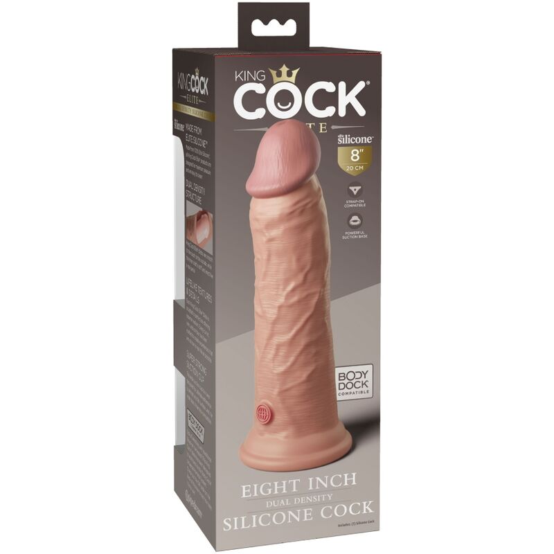 Gode Réaliste King Cock Elite Chair 20,3 cm - Pipedream