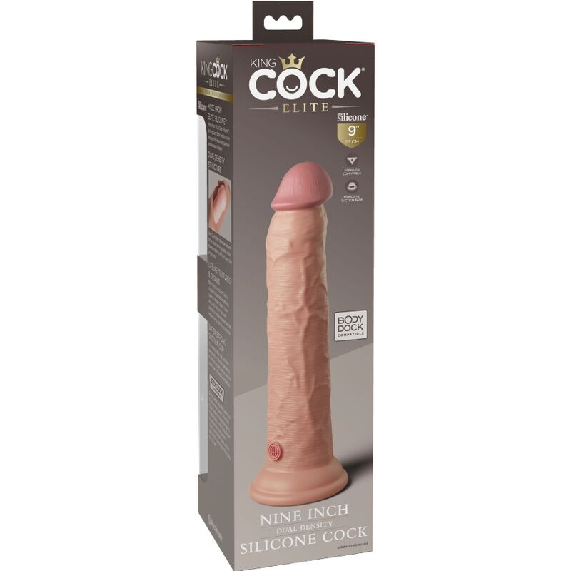 Gode Réaliste King Cock Elite Double Densité 23cm - Pipedream