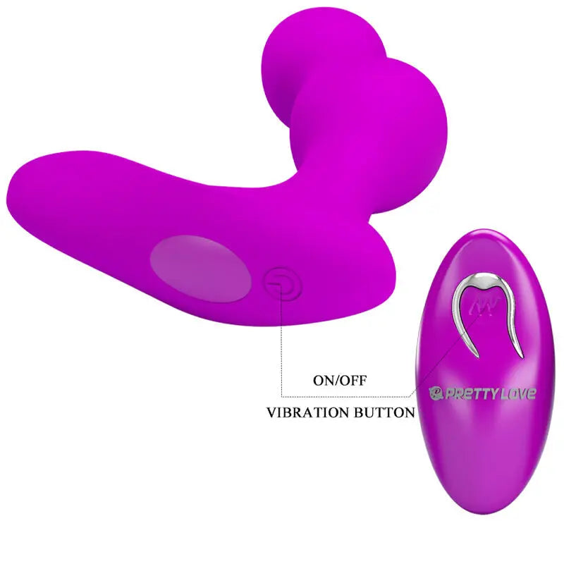 Masseur Anal Vibrant Terrance Télécommandé - Pretty Love - PRETTY LOVE