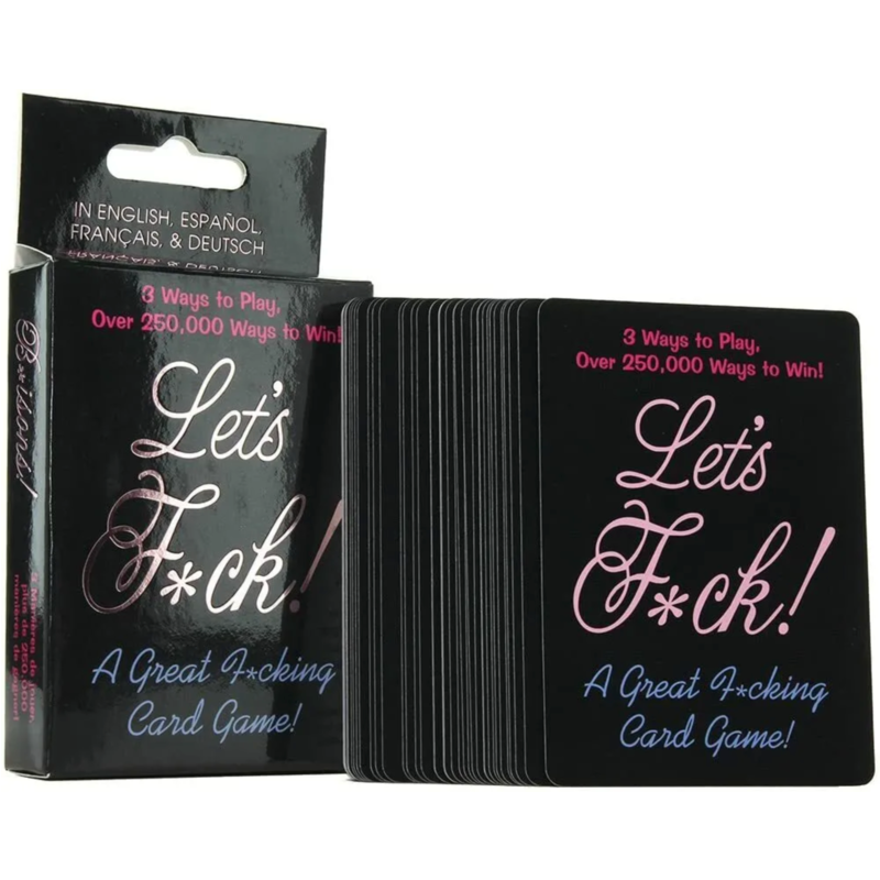 Jeu de Cartes Let's F*ck! pour Couple - Kheper Games