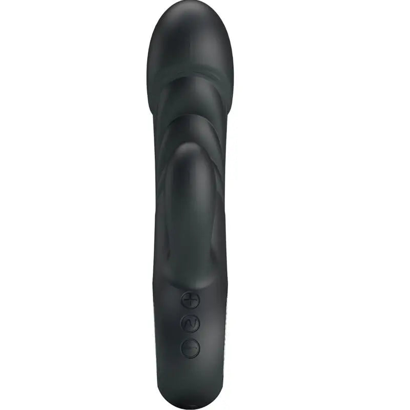 Vibromasseur Ansel Double Stimulation Noir - Pretty Love - PRETTY LOVE