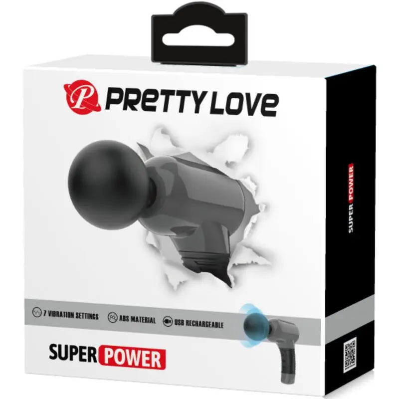 Masseur Magic Gun 7 fonctions gris - Pretty Love - PRETTY LOVE