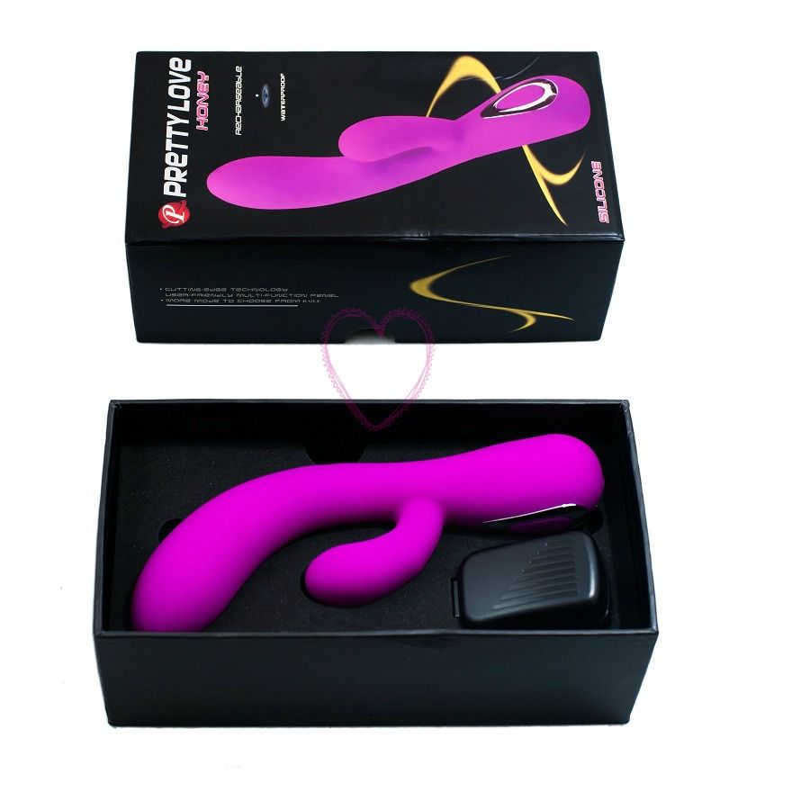 Vibromasseur Smart Honey Lilas - Pretty Love