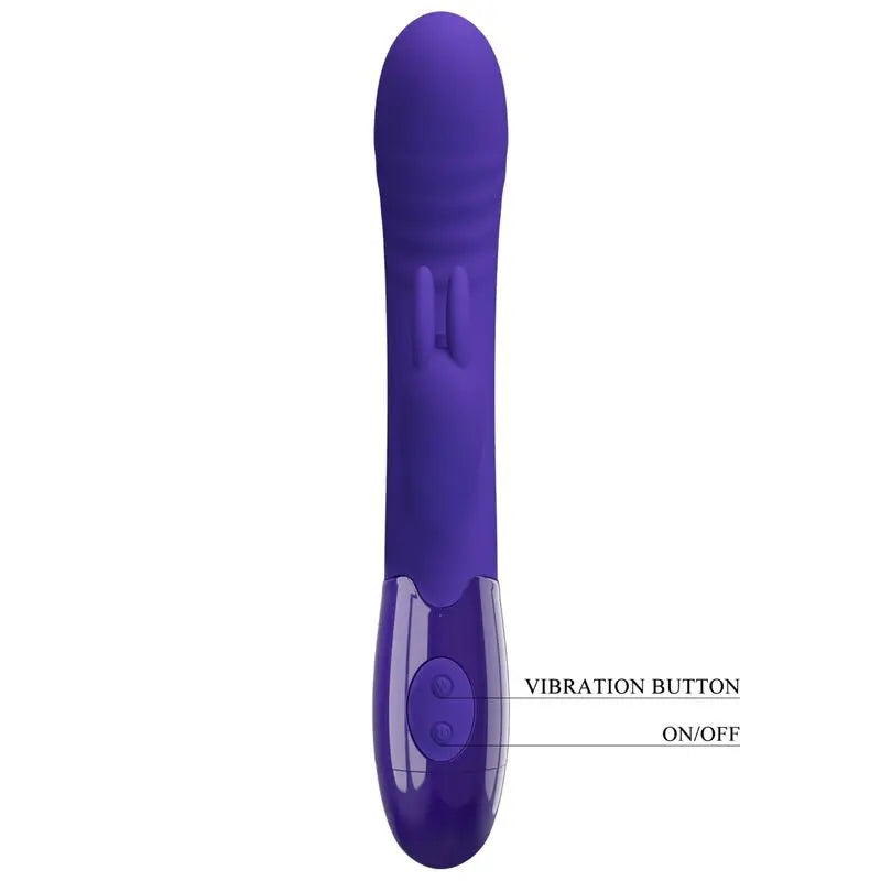 Vibromasseur Rabbit Cerberus Youth Violet - Pretty Love - PRETTY LOVE YOUTH