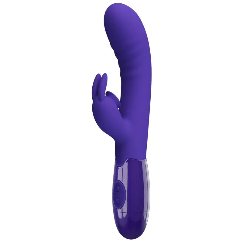 Vibromasseur Rabbit Cerberus Youth Violet - Pretty Love - PRETTY LOVE YOUTH
