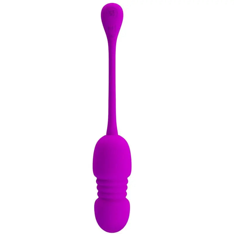 Pretty Love – Oeuf vibrant Rechargeable en Silicone – Violet