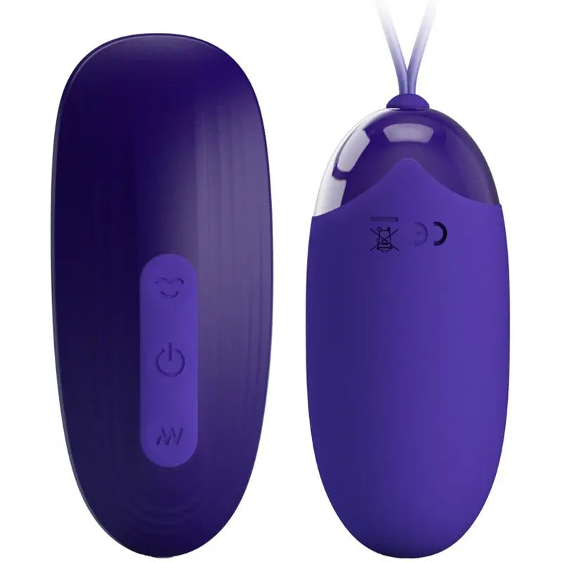 Kit Stimulateur Oeuf Vibrant Portable Violet - Pretty Love - PRETTY LOVE YOUTH
