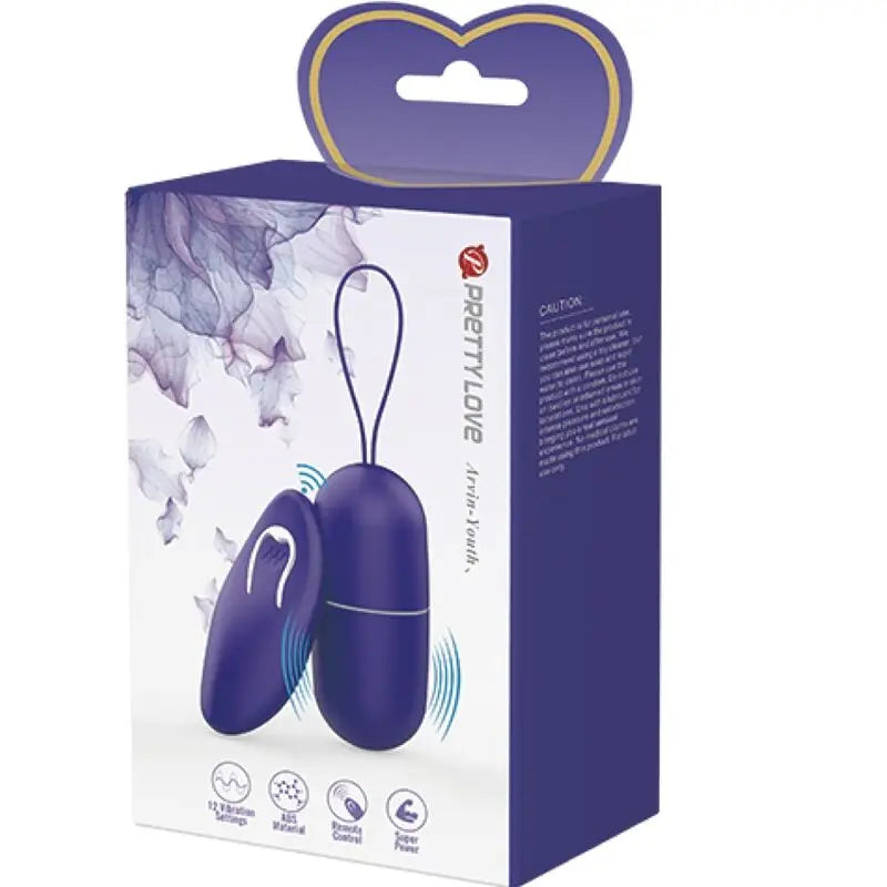 Pretty Love – Oeuf Vibrant de poche Arvin Youth – Violet