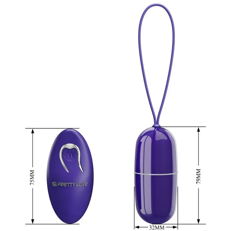 Pretty Love – Oeuf Vibrant de poche Arvin Youth – Violet