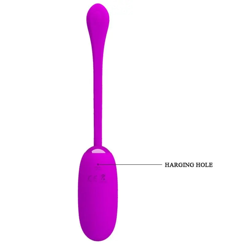 Pretty Love – Oeuf Vibrant Étanche en silicone Julius – Violet