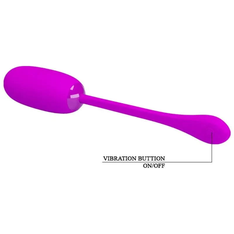 Pretty Love – Oeuf Vibrant Étanche en silicone Julius – Violet