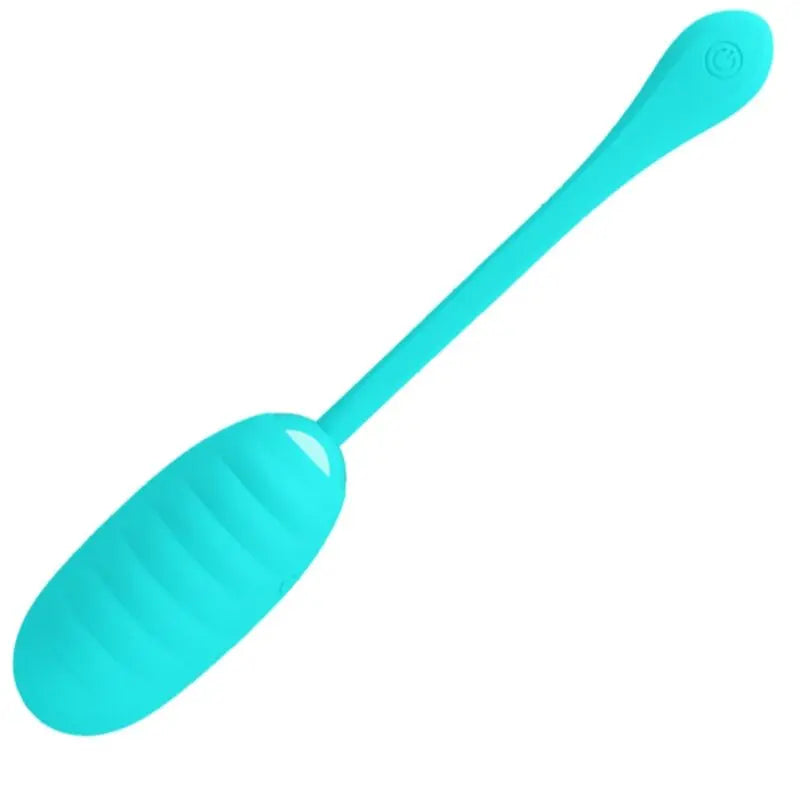 Pretty Love – Oeuf Vibrant Rechargeable en silicone – Bleu turquoise