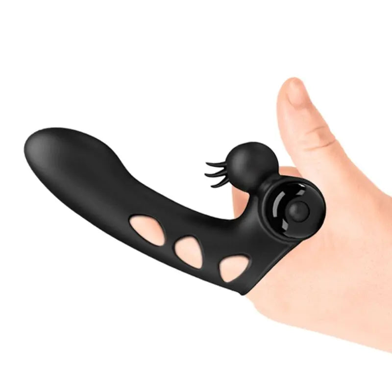 Vibromasseur à Doigt Orlando Noir - Pretty Love - PRETTY LOVE MALE