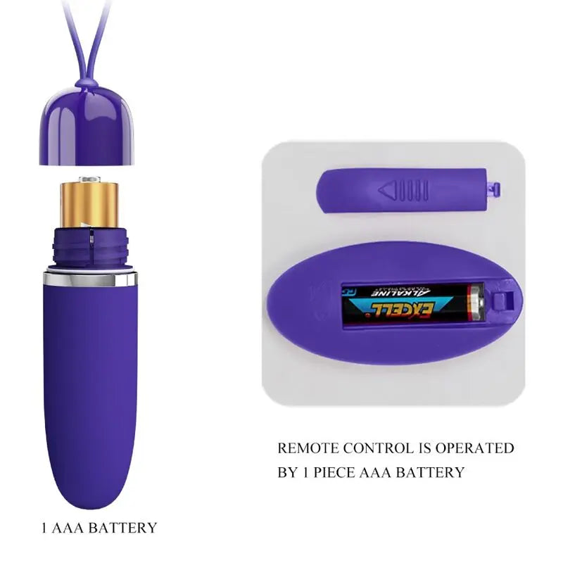 Bullet Vibrant Mini Balle Darlene Youth Violet - Pretty Love - PRETTY LOVE YOUTH
