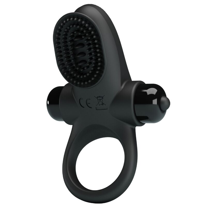 Anneau Pénien Vibrant Vibrator Ring II Noir - Pretty Love