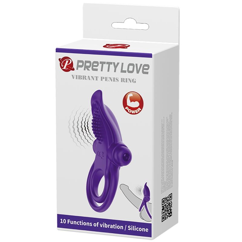 Anneau Pénien Vibrant Pretty Love Violet - Pretty Love