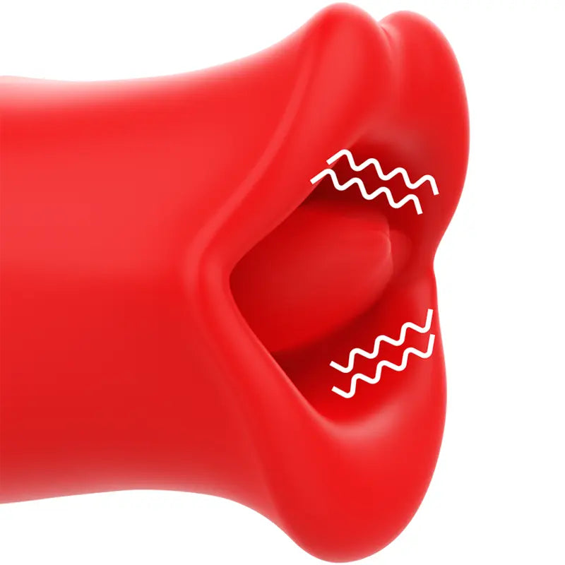 Stimulateur Clitoridien Siena Triple Plaisir Rouge - MIA - MIA