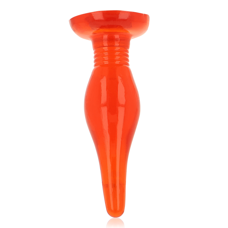Baile - Plug Anal avec Ventouse 14,2 cm - Orange