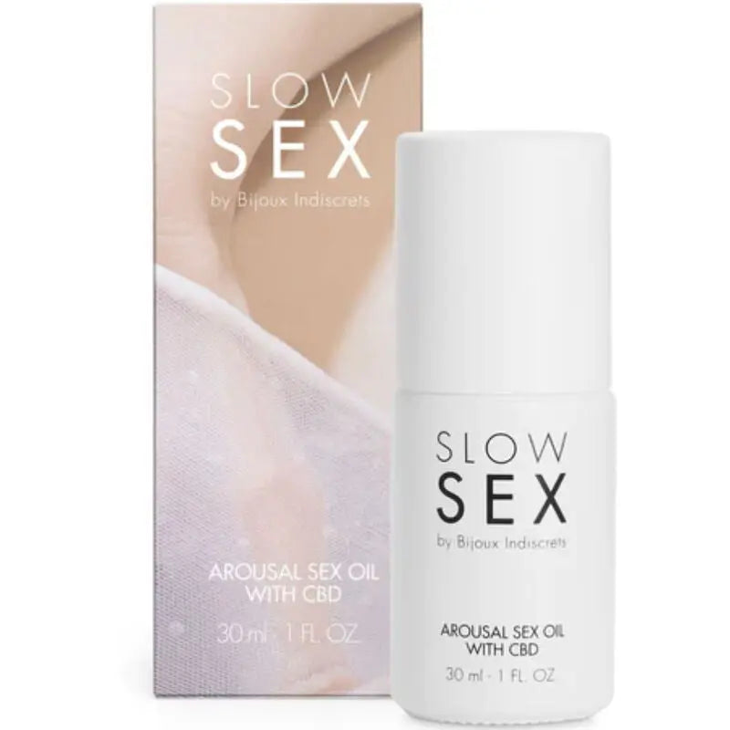 Bijoux Indiscrets - Huile de Massage au CBD Slow Sex - 30 ml