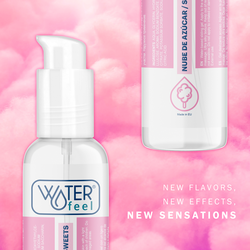 Waterfeel - Lubrifiant Gourmand Saveur Bonbon à base d’eau - 175 ml