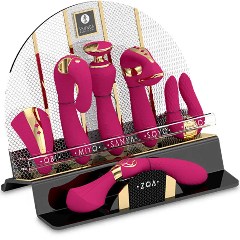 Display 6 intime Massagegeräte Fuchsia - Shunga