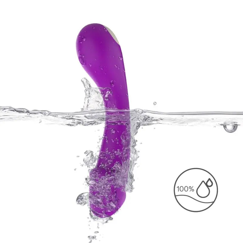 Vibromasseur point G en silicone violet - Armony - Armony