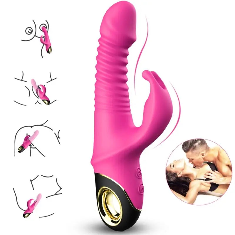 Vibromasseur Lapin Zing Fuchsia - Armony - Armony