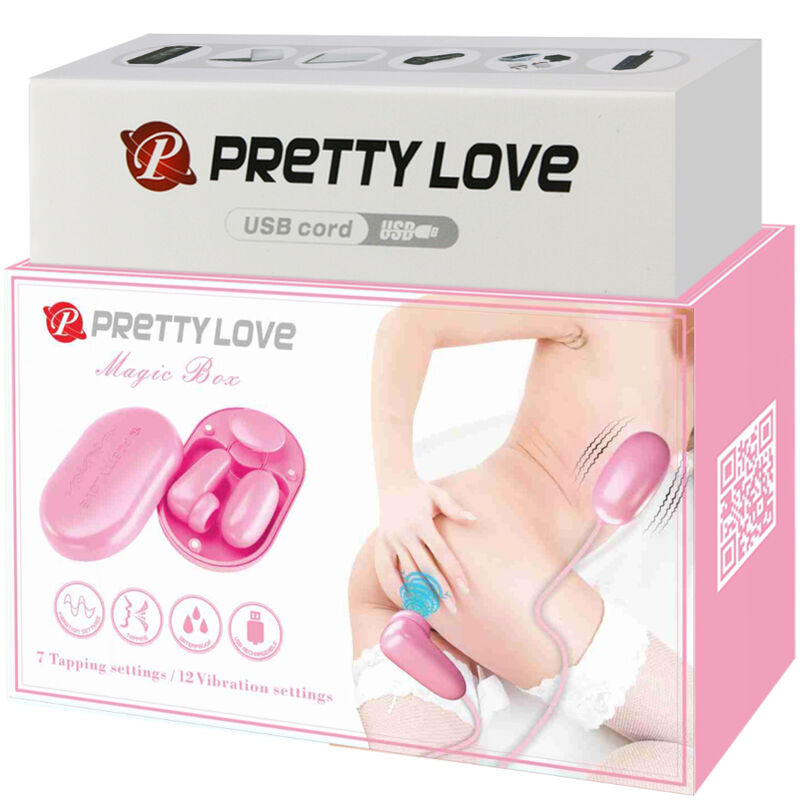 Stimulateur Magic Box Balle Vibrante Rose - Pretty Love - PRETTY LOVE SMART