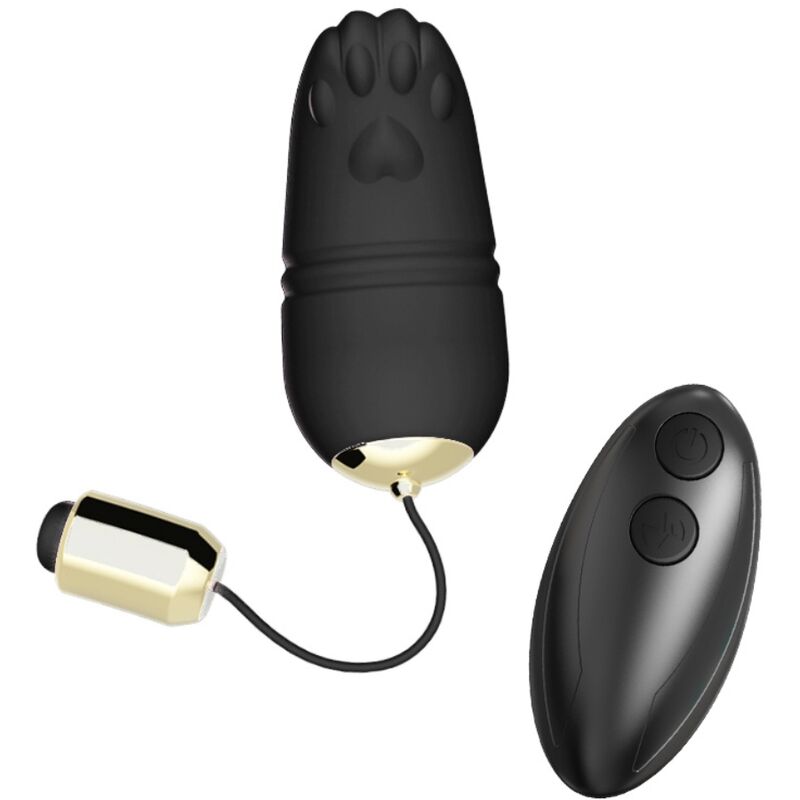Armony - Œuf vibrant Télécommande en forme de patte de chat - Noir