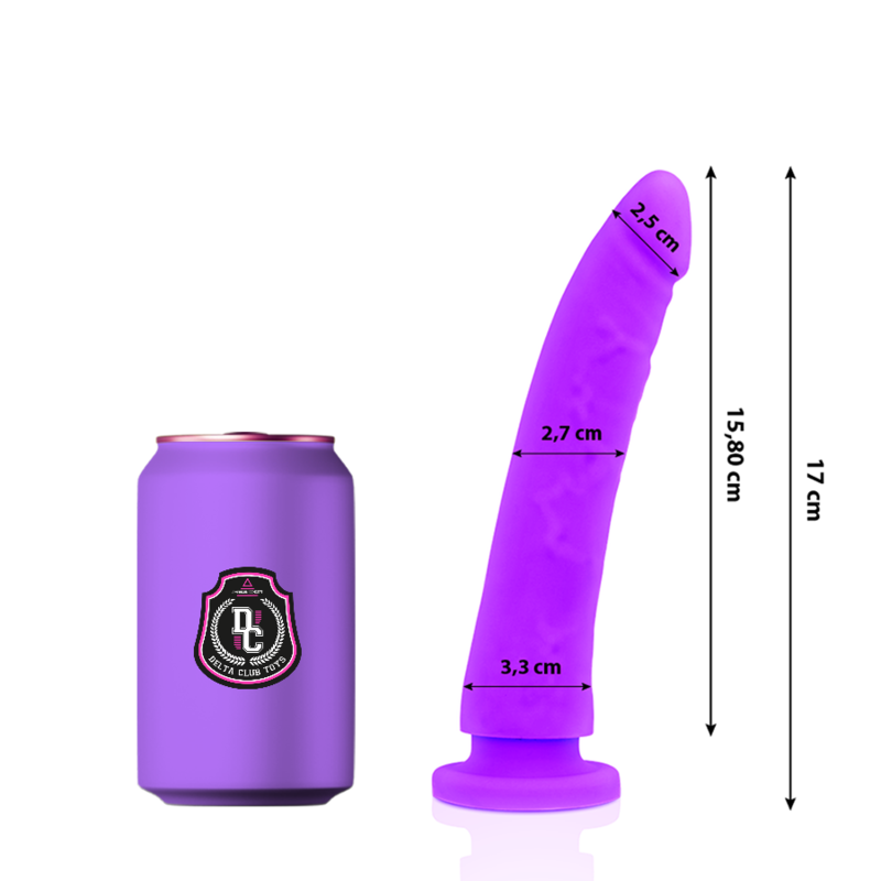 Gode Médical Lilas Silicone 17 cm - Delta Club
