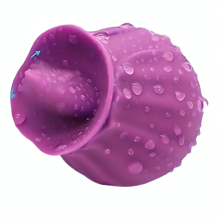 Stimulateur Clitoridien Fig avec Langue Violet - Armony