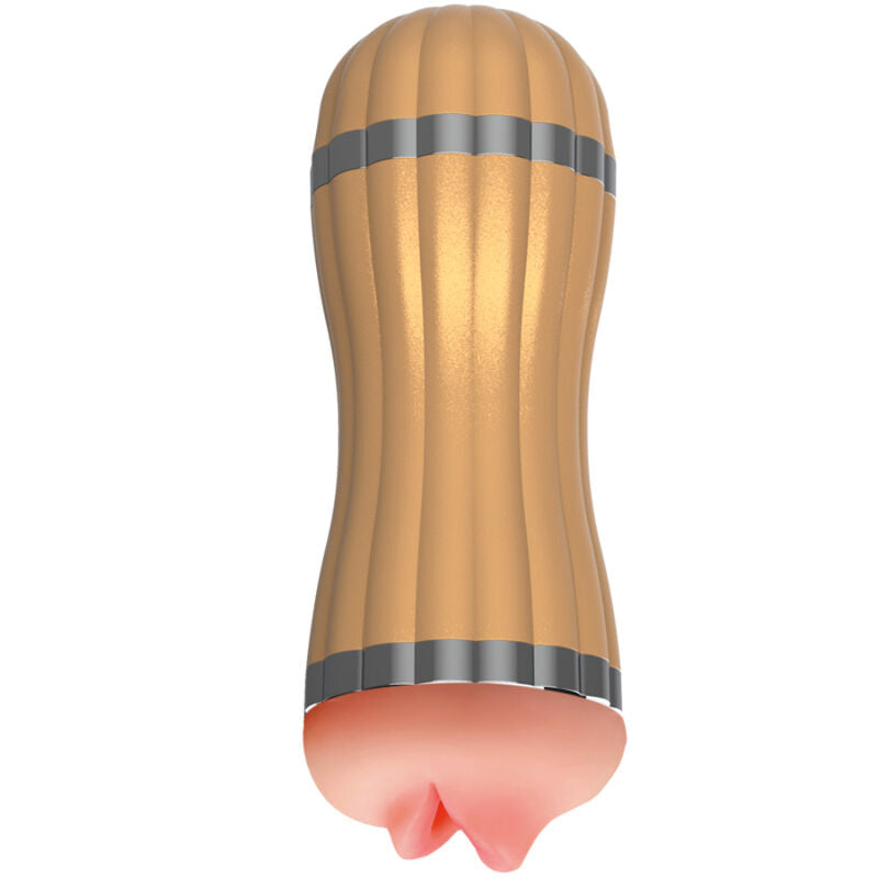 Armony – Masturbateur Homme Bouche & Vagin Bevis - Or