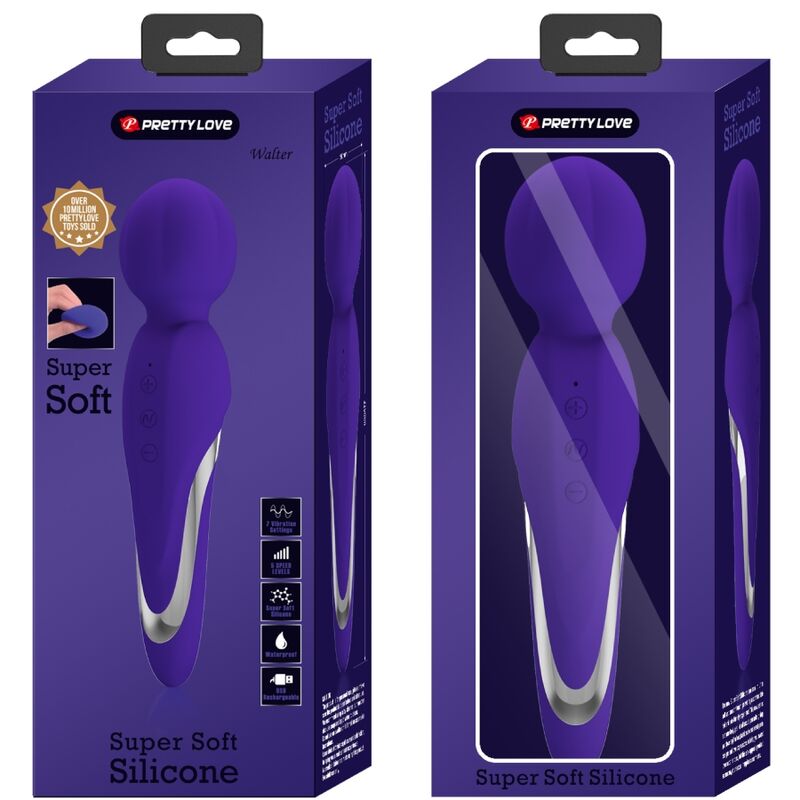Baguette Vibrante Walter Violet - Pretty Love - PRETTY LOVE FLIRTATION