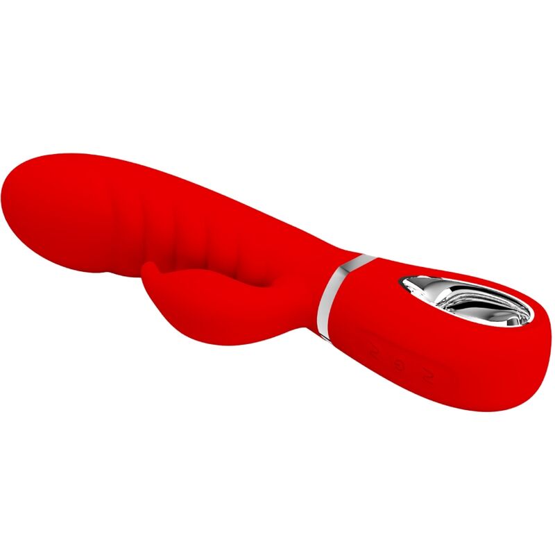 Pretty Love – Vibromasseur Multifonction Point G Prescott Rouge