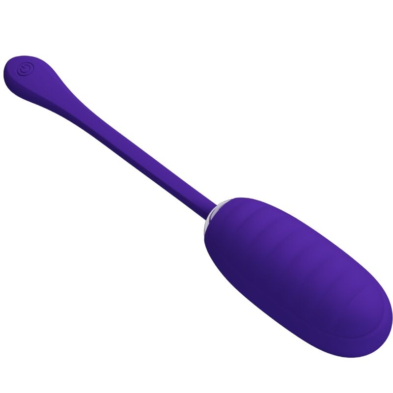 Oeuf Vibrant Rechargeable Silicone Violet - Pretty Love