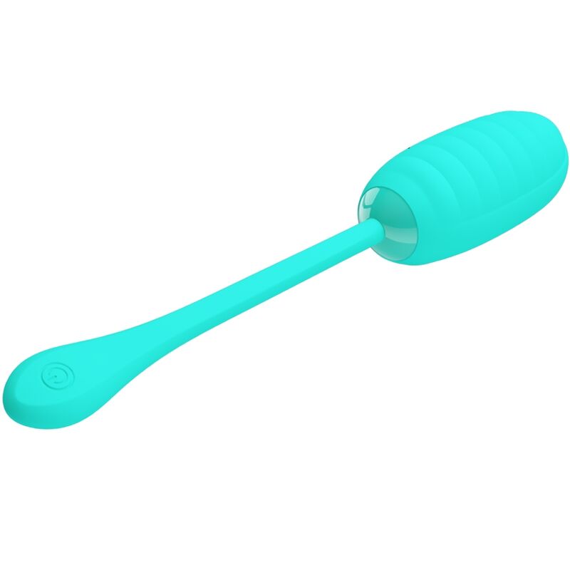 Oeuf Vibrant Rechargeable Silicone Bleu - Pretty Love
