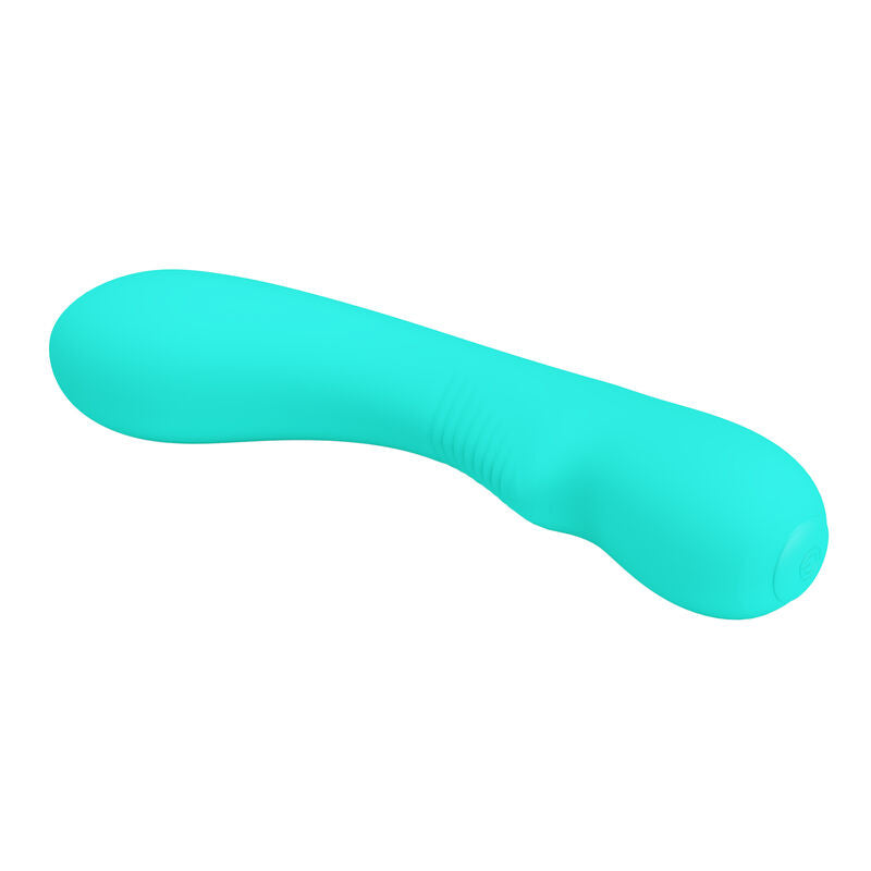 Vibrateur Rechargeable Prescott Vert Aqua - Pretty Love