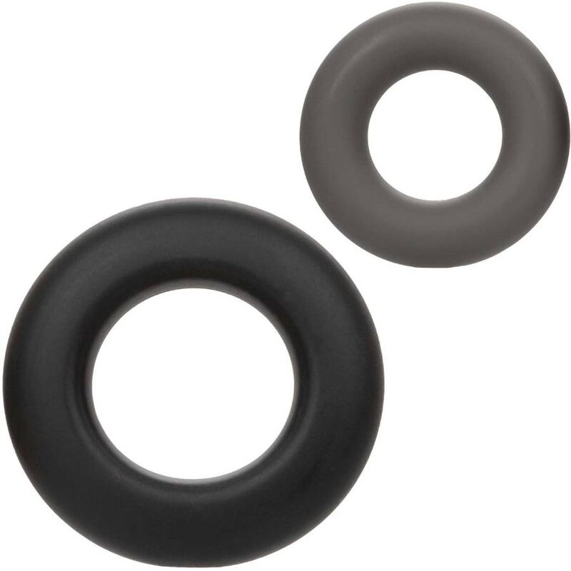 Anneau Pénien Alpha Prolong Lot de 2 Gris - CalExotics