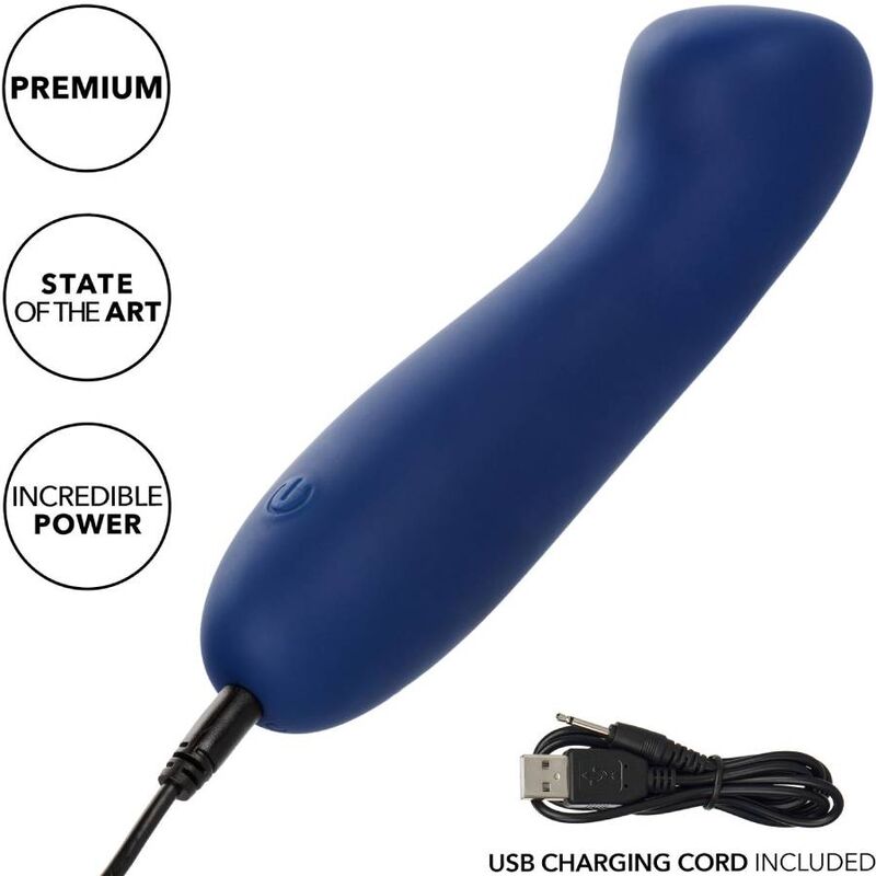 Stimulateur Point G Cashmere Satin G Bleu - CalExotics