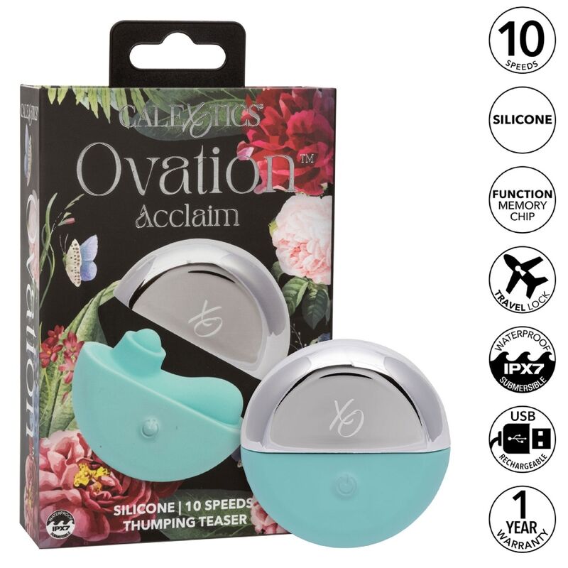 Stimulateur Ovation Acclaim Aqua Green - CalExotics