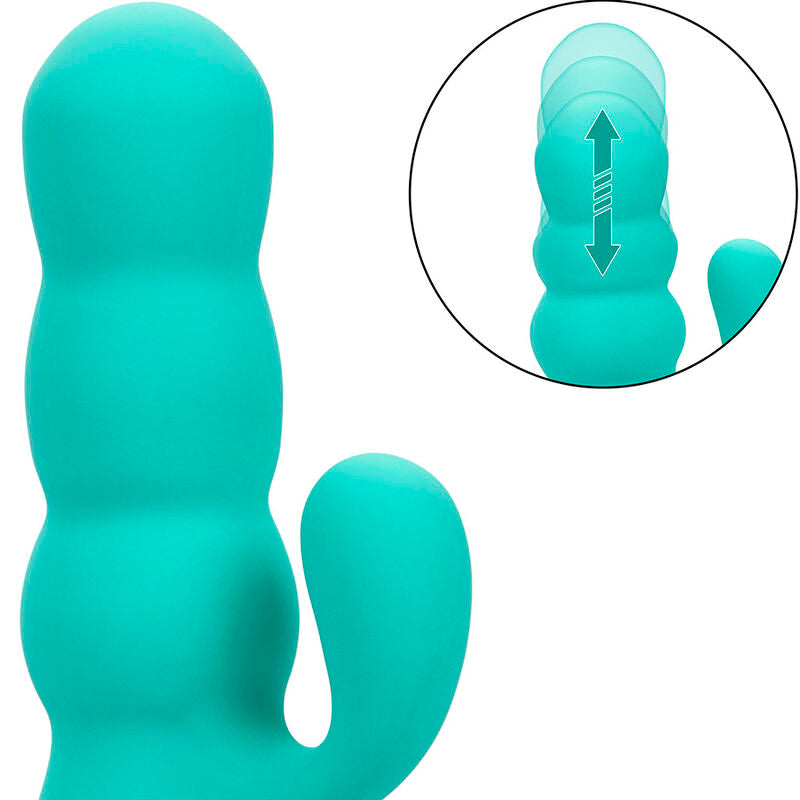 Vibromasseur Rabbit Del Mar Diva Aqua Green - CalExotics