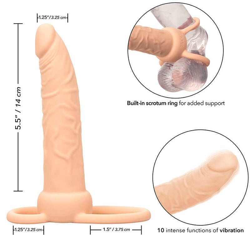 Anneau Vibrant Performance Maxx Double Pénétrateur - CalExotics