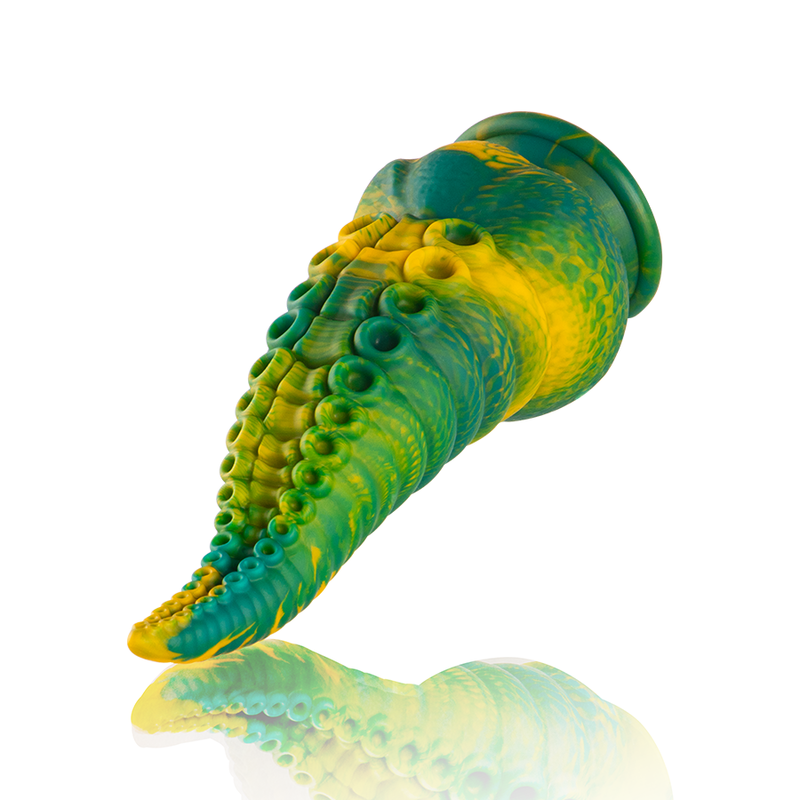 Godemichet Tentacule Vert Cetus, Grande Taille & Plaisir Mythologique - Epic
