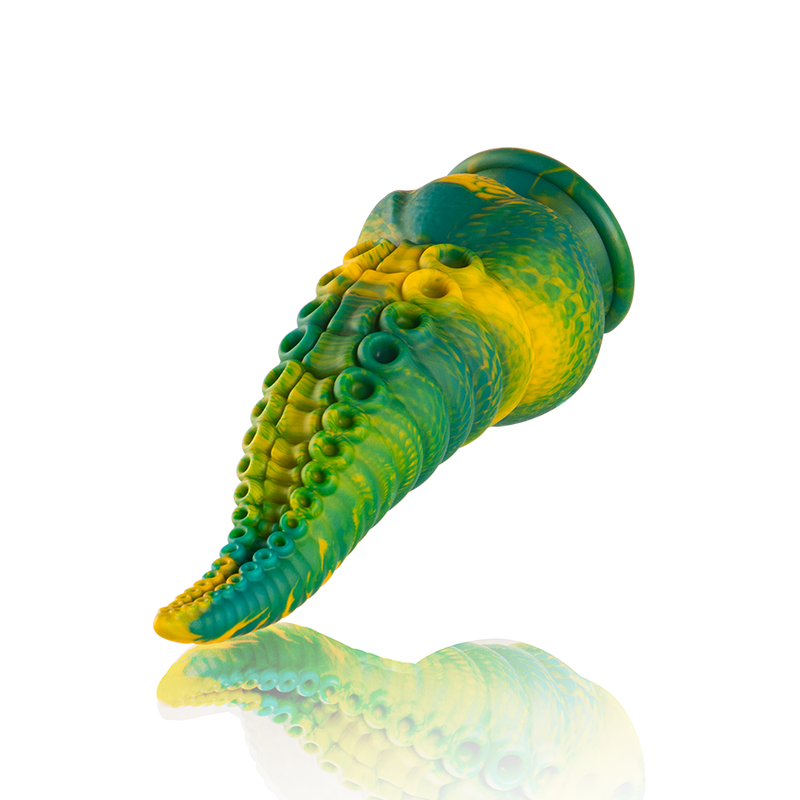 Godemichet Tentacule Vert Cetus, Petite Taille & Plaisir Mythologique - Epic