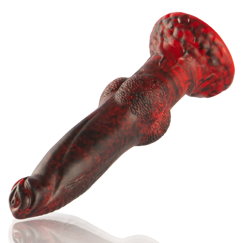 Gode Titan en Flammes, Rechargeable avec Télécommande - Prometheus - Epic