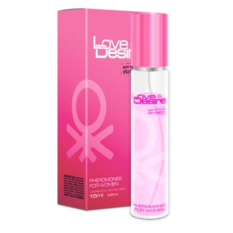 Parfum Phéromones Love & Desire Pour Elle 15ml - Euro1Sex - EURO1SEX
